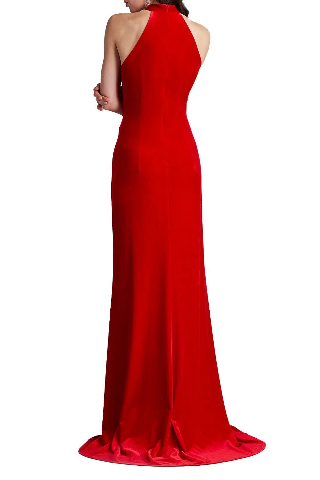 Cider Twist-Drape Velvet Gown sold by Lord & Taylor product image thumbnail 2