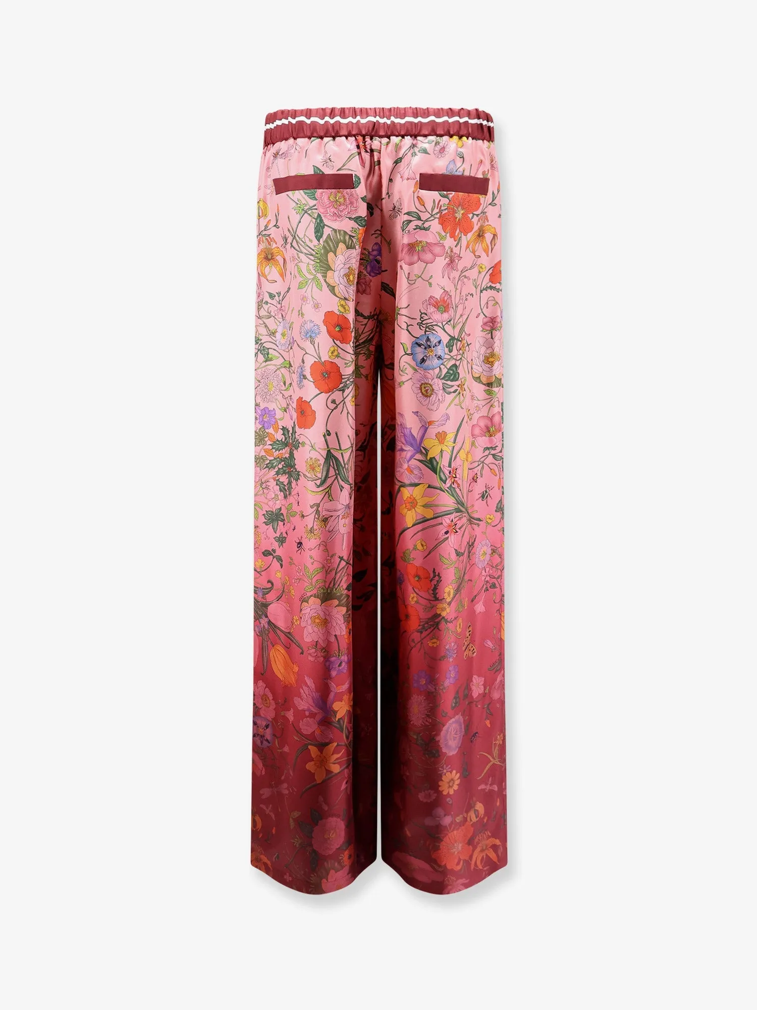 Silk Trousers with Gucci Flora Print sold by Lord & Taylor product image thumbnail 2
