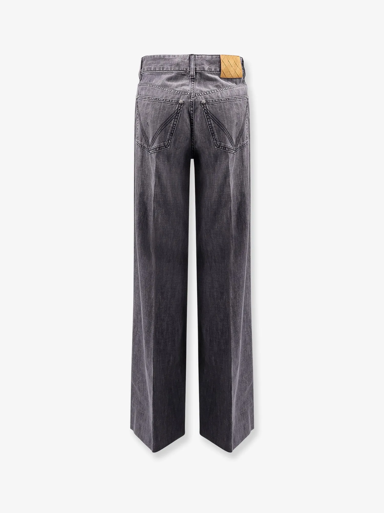 Black Washed Palazzo Denim Jeans sold by Lord & Taylor product image thumbnail 2