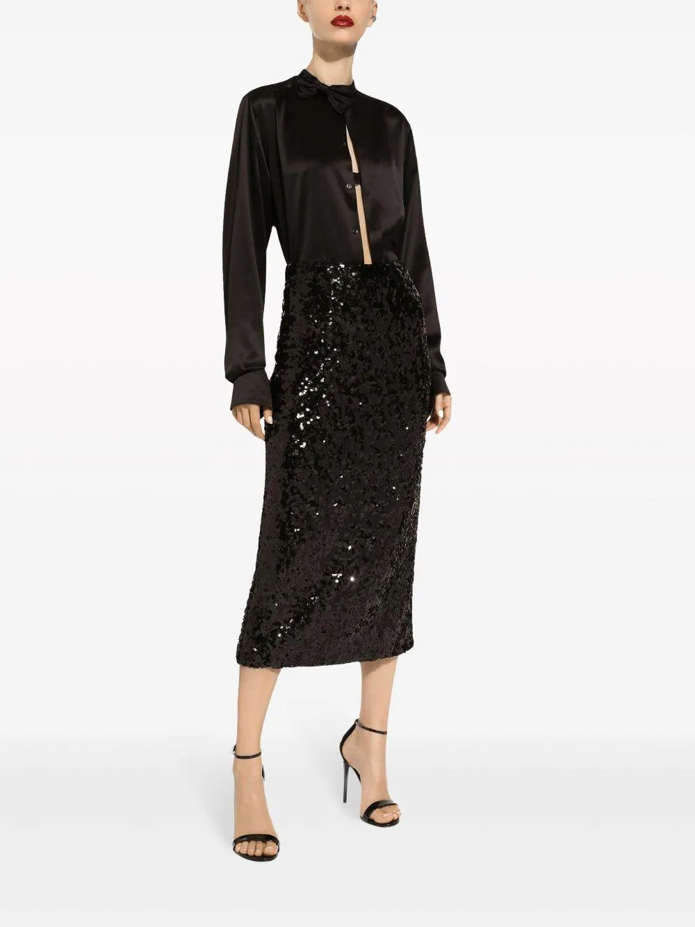 Dolce & Gabbana Midi Skirt sold by Lord & Taylor product image thumbnail 3