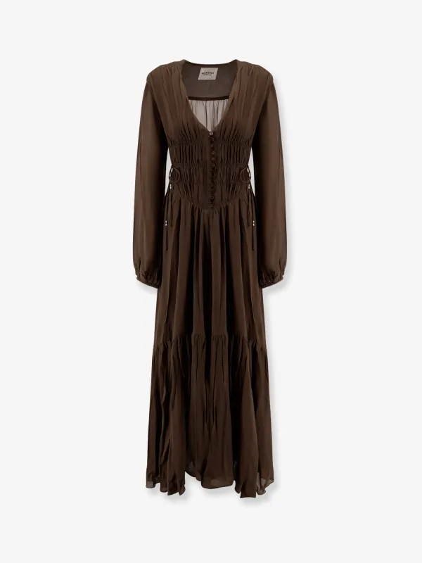 Isabel Marant Briane Viscose Long Dress sold by Lord & Taylor