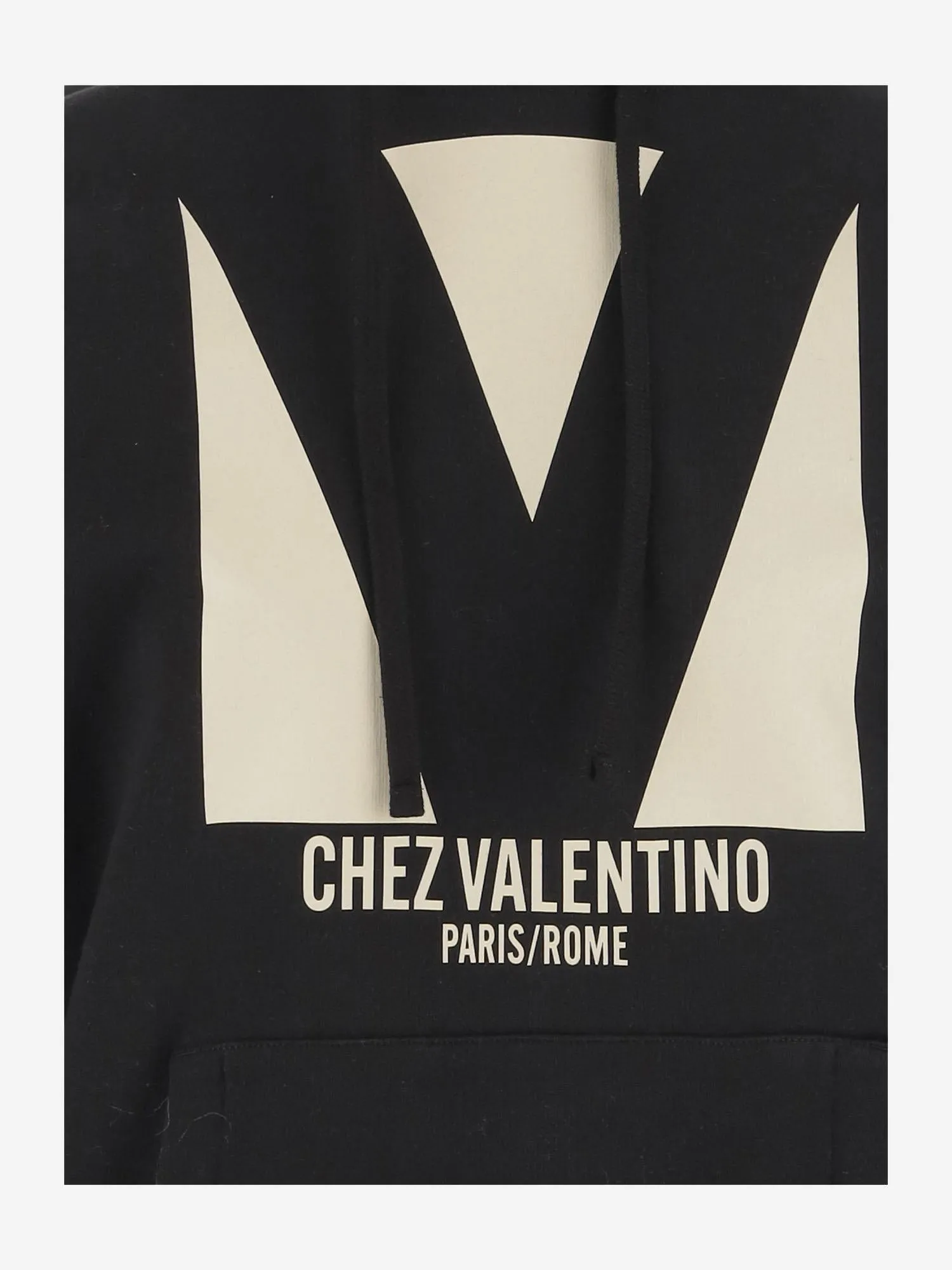 Chez Valentino Print Cotton Hoodie sold by Lord & Taylor product image thumbnail 3