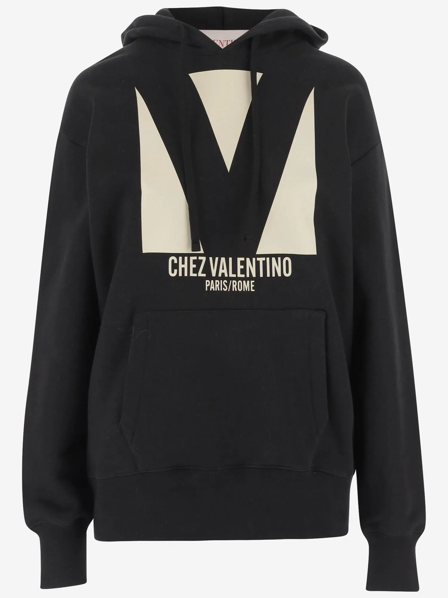 Chez Valentino Print Cotton Hoodie sold by Lord & Taylor