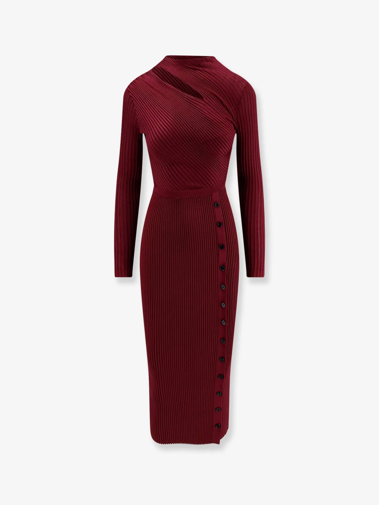 Viscose Midi Dress in Red sold by Lord & Taylor