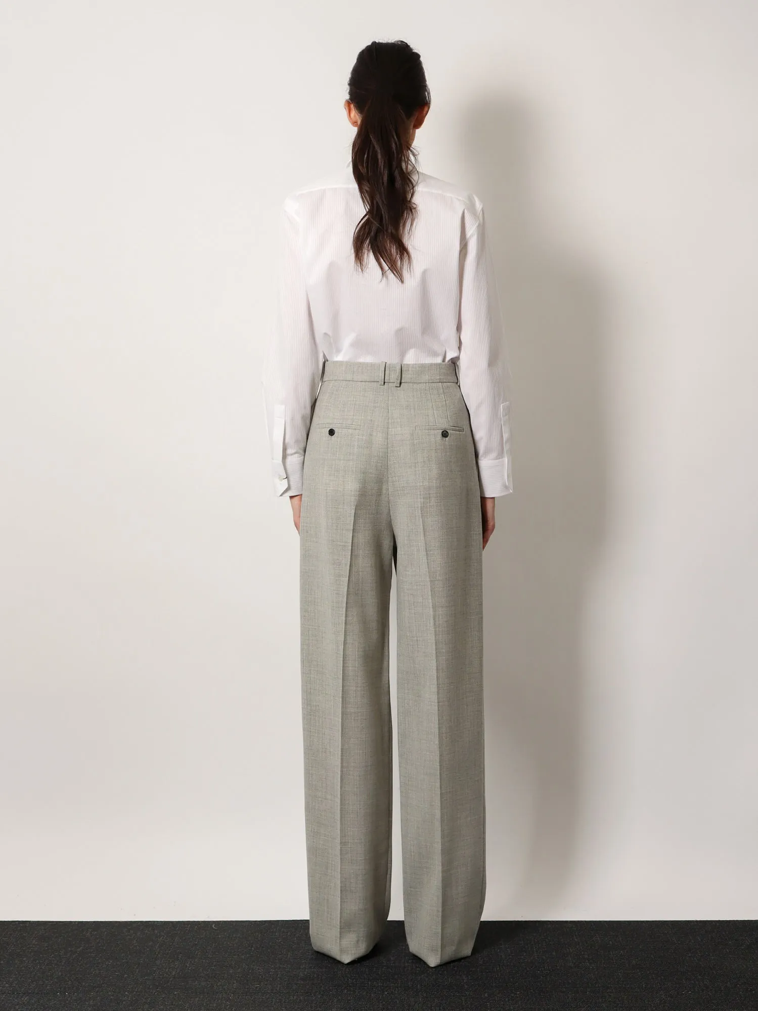 Wide Leg Certified Wool Trousers sold by Lord & Taylor product image thumbnail 4