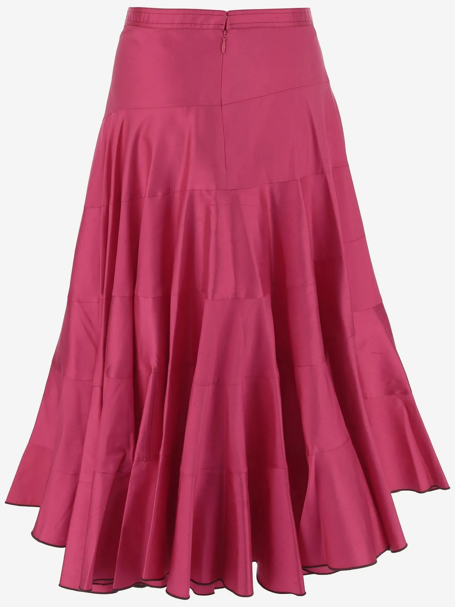 Silk Flared Skirt sold by Lord & Taylor product image thumbnail 2