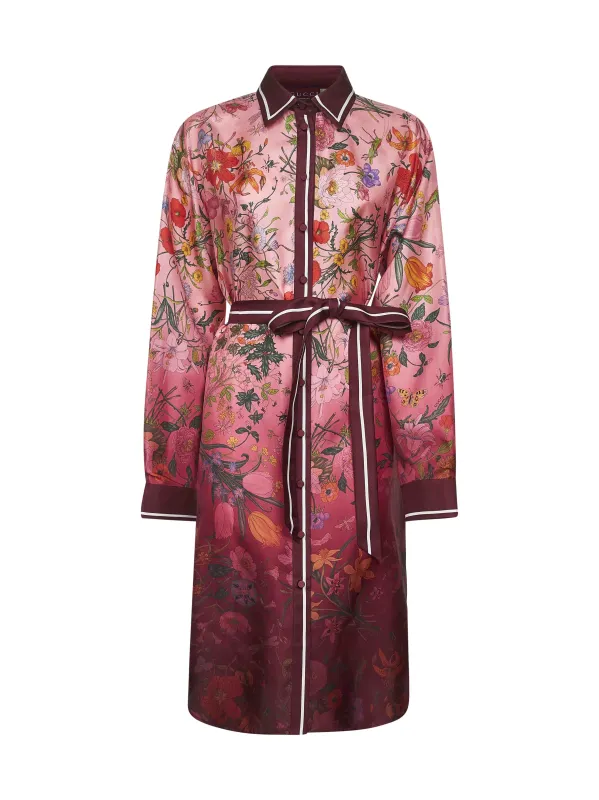 Printed Silk Twill Shirt Dress sold by Lord & Taylor
