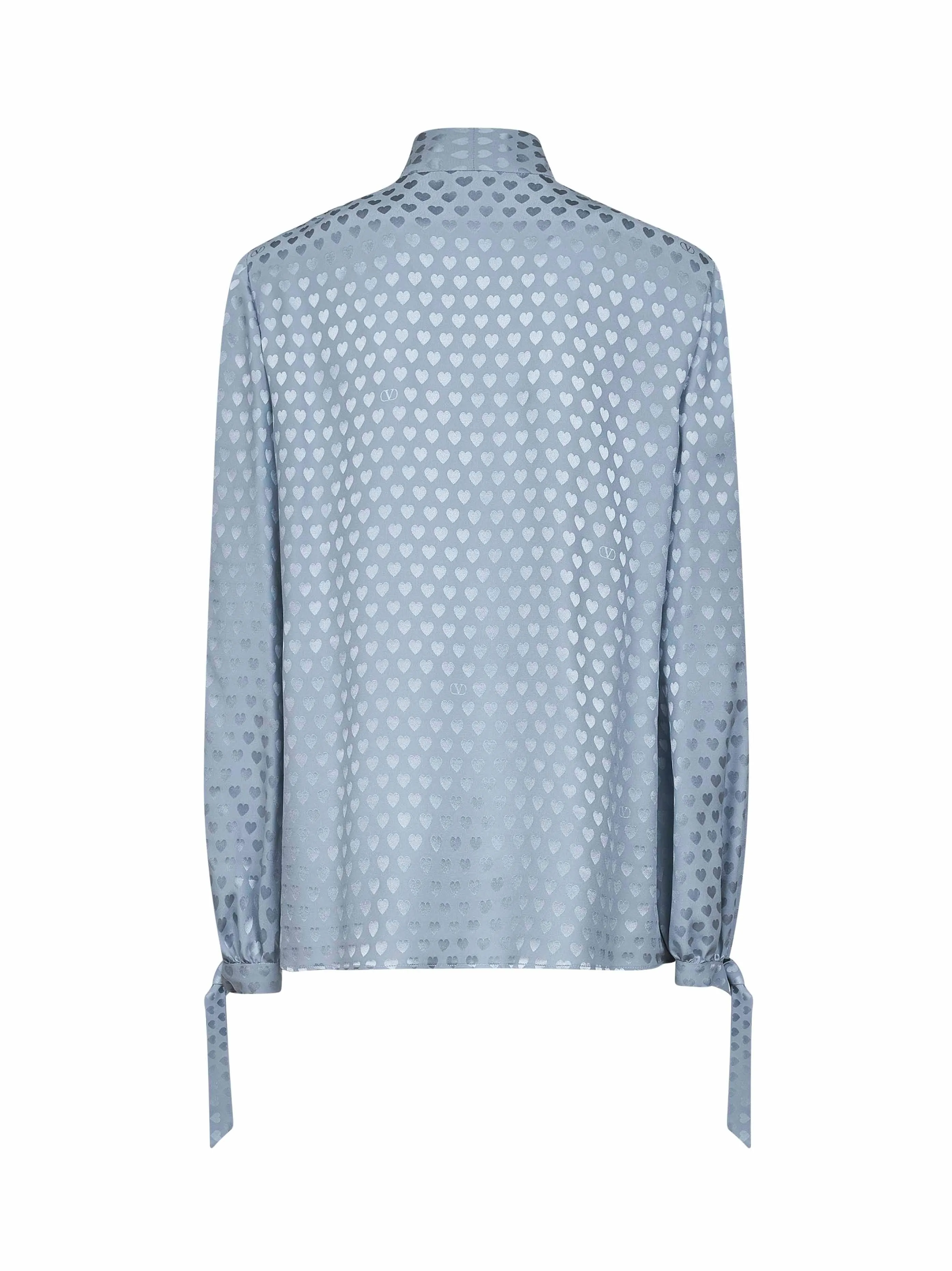 Light Blue La Cour De Coeur Blouse sold by Lord & Taylor product image thumbnail 2
