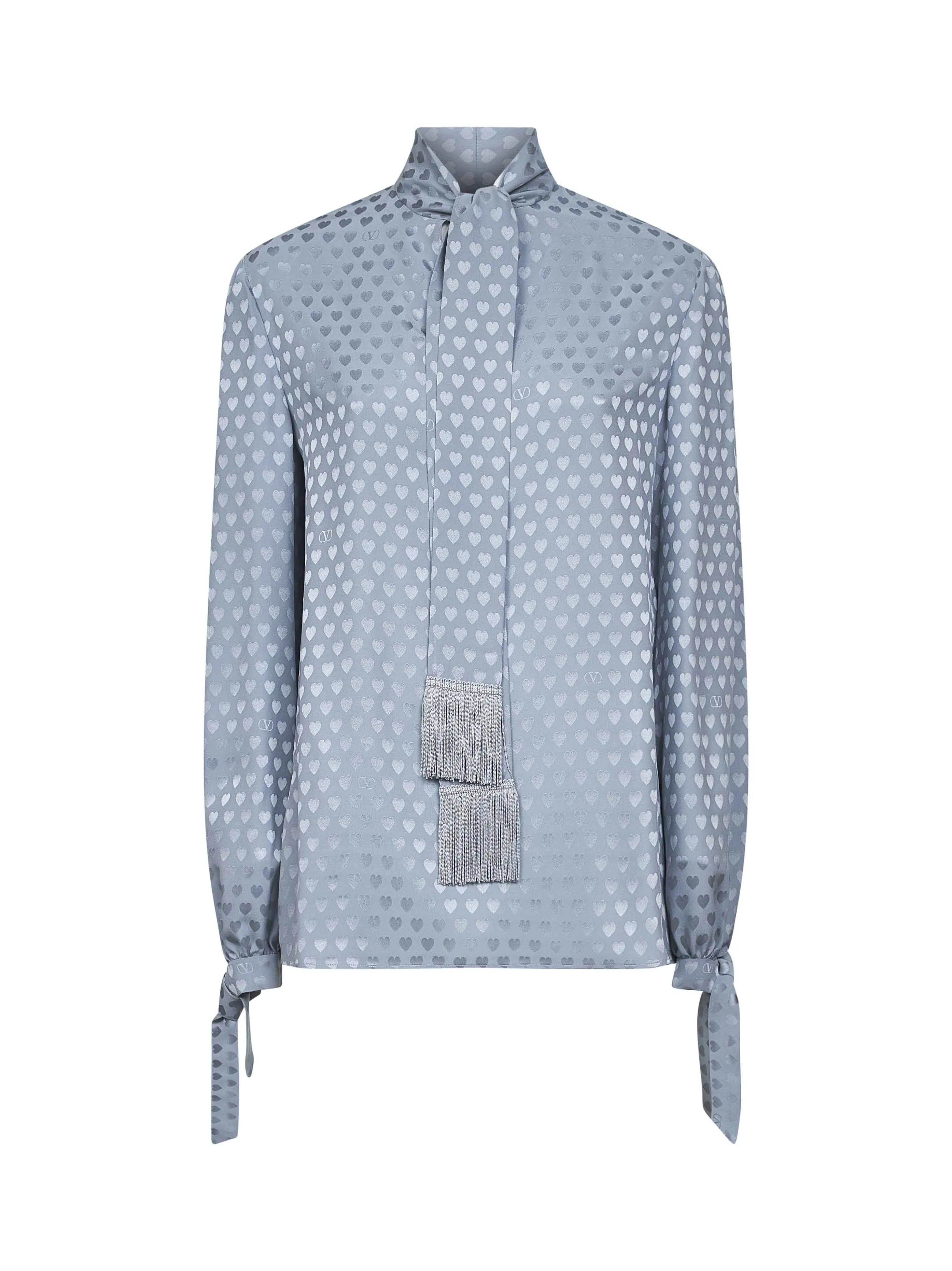 Light Blue La Cour De Coeur Blouse sold by Lord & Taylor