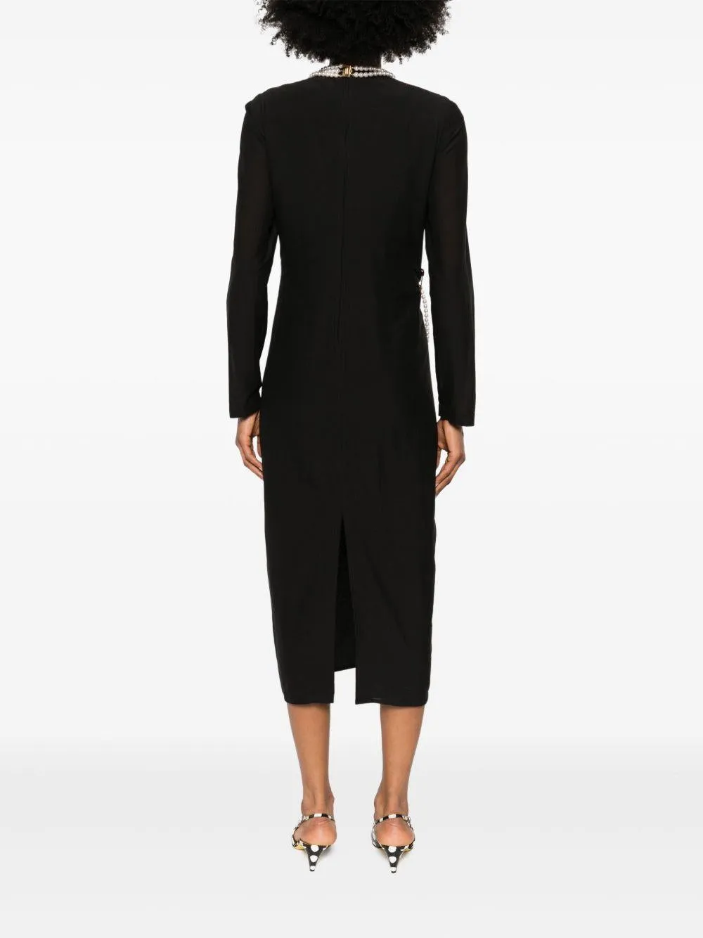 Moschino Midi Dress in Black sold by Lord & Taylor product image thumbnail 2
