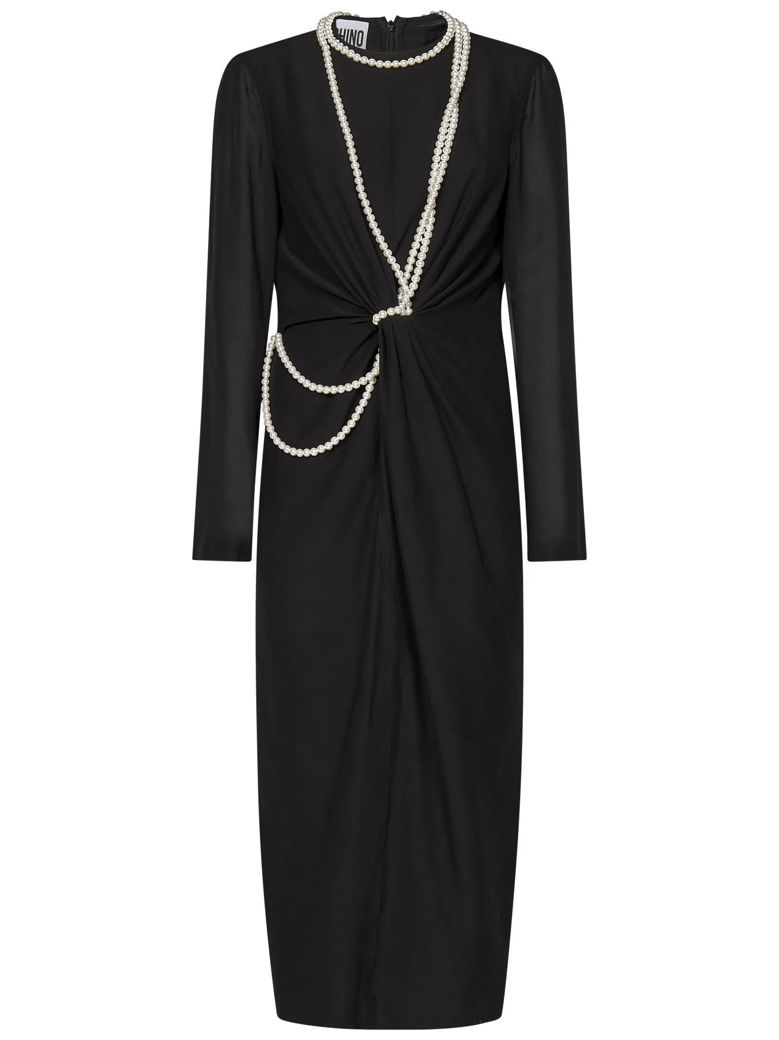 Moschino Midi Dress in Black sold by Lord & Taylor