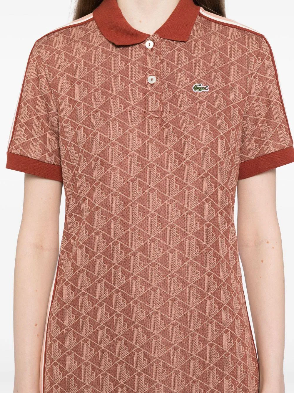 Lacoste Mini Dress in Brown sold by Lord & Taylor product image thumbnail 4