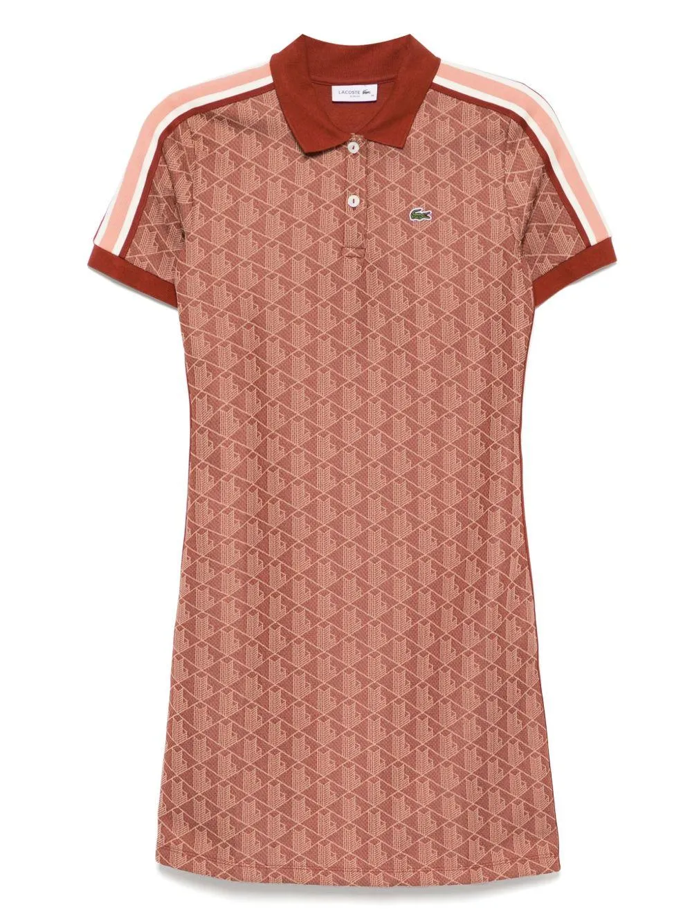 Lacoste Mini Dress in Brown sold by Lord & Taylor