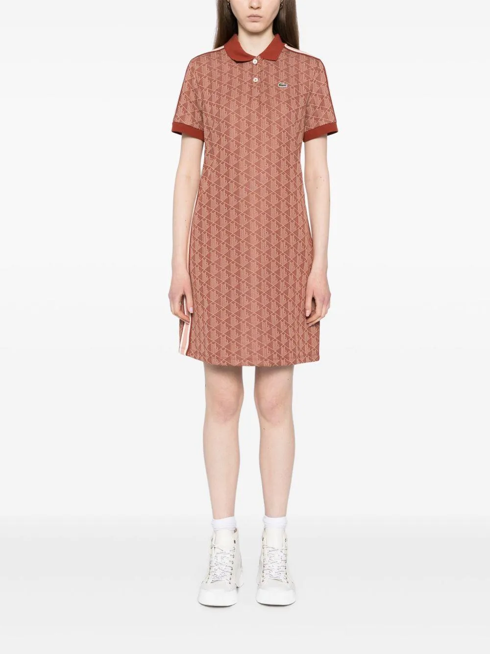Lacoste Mini Dress in Brown sold by Lord & Taylor product image thumbnail 2