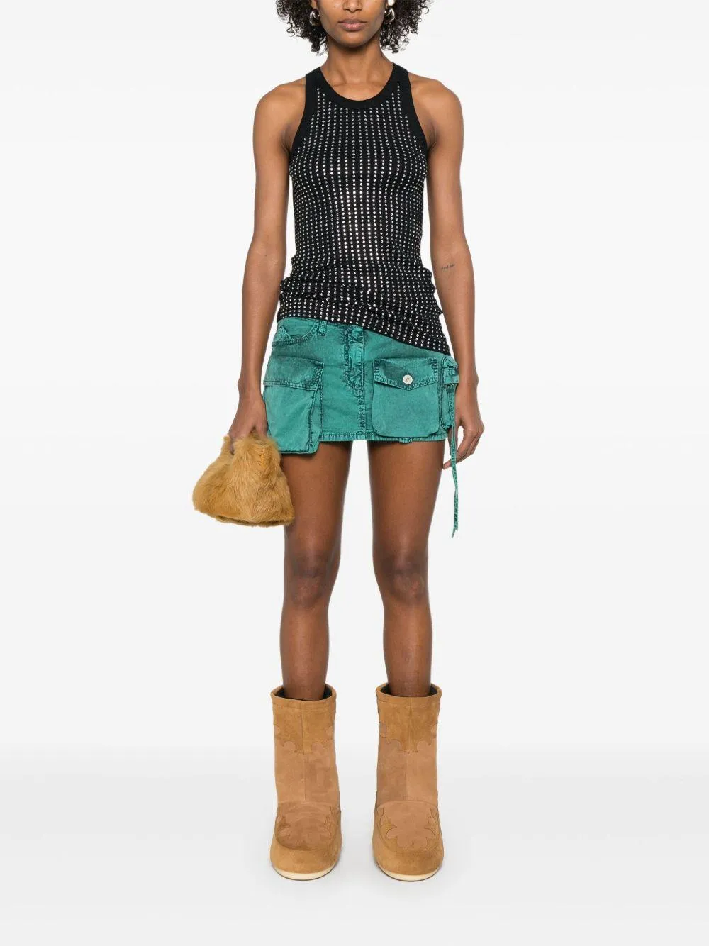 The Attico Ribbed Top sold by Lord & Taylor product image thumbnail 3