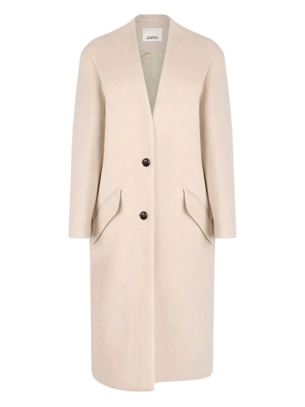 Isabel Marant Coats Beige sold by Lord & Taylor