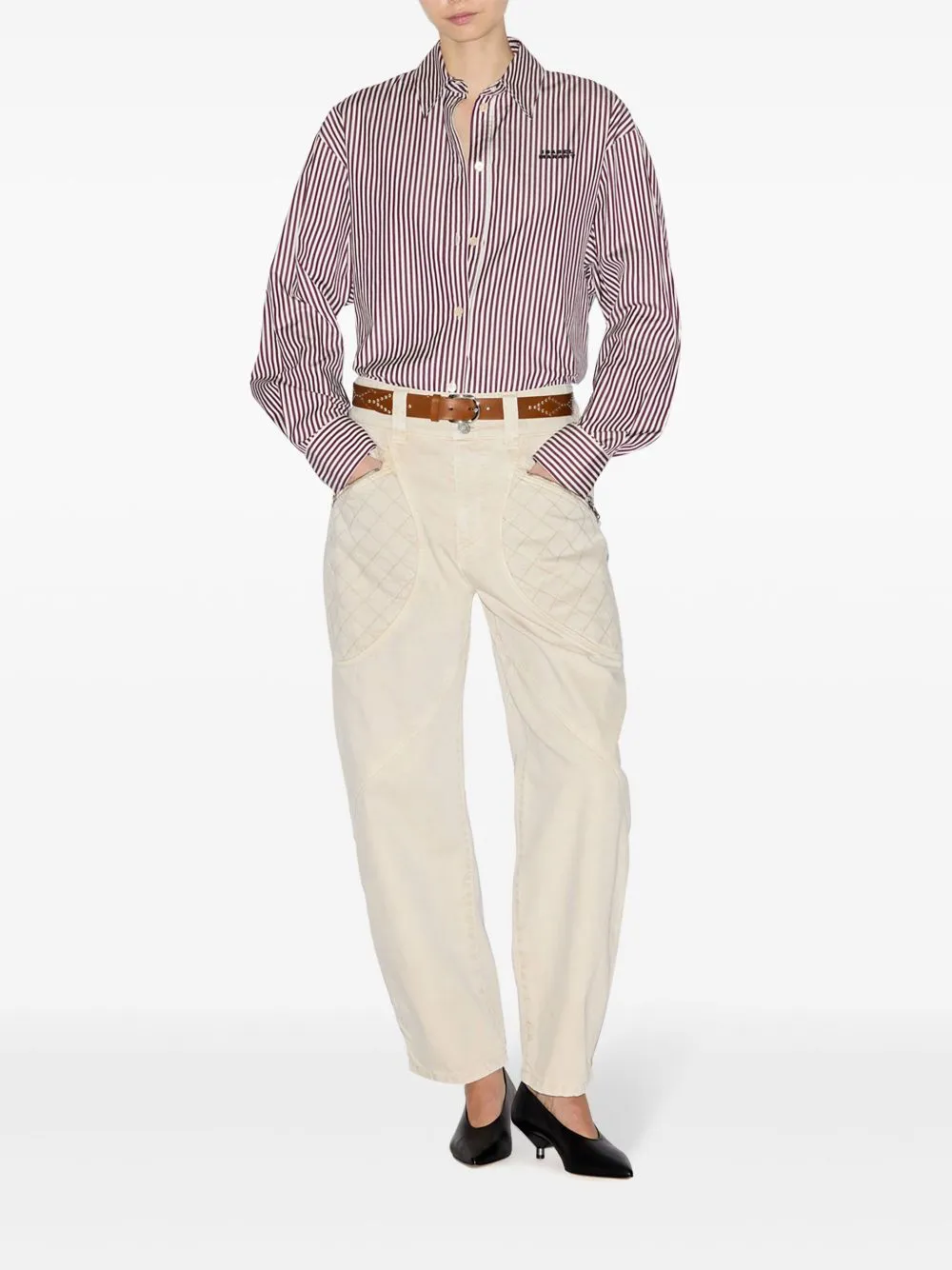 Isabel Marant Shirts Beige sold by Lord & Taylor product image thumbnail 2