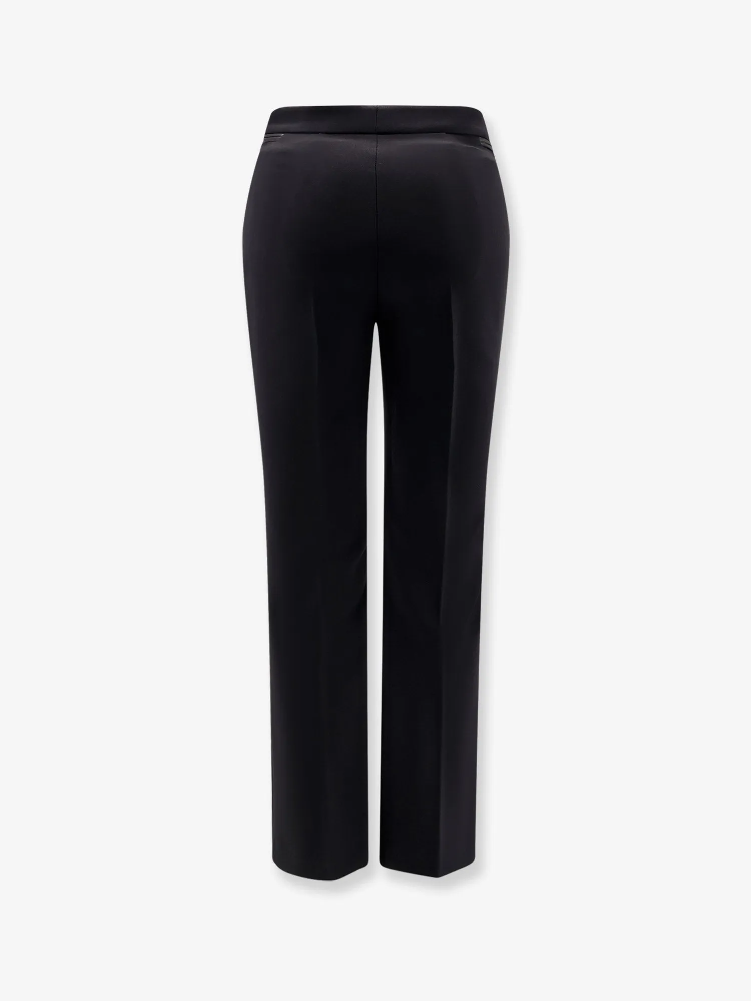 High-Waisted Trousers with Logoed Button sold by Lord & Taylor product image thumbnail 2