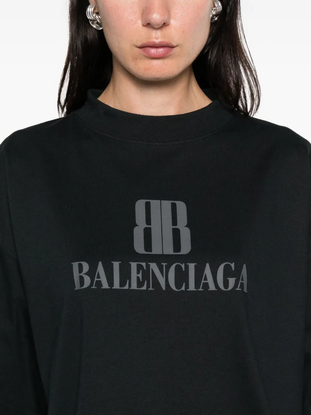 Balenciaga T-shirts and Polos Black sold by Lord & Taylor product image thumbnail 2