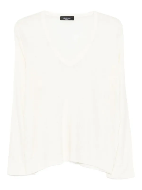Fabiana Filippi Sweaters White sold by Lord & Taylor