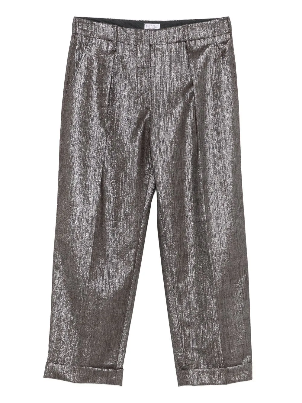 Brunello Cucinelli Trousers Silver sold by Lord & Taylor