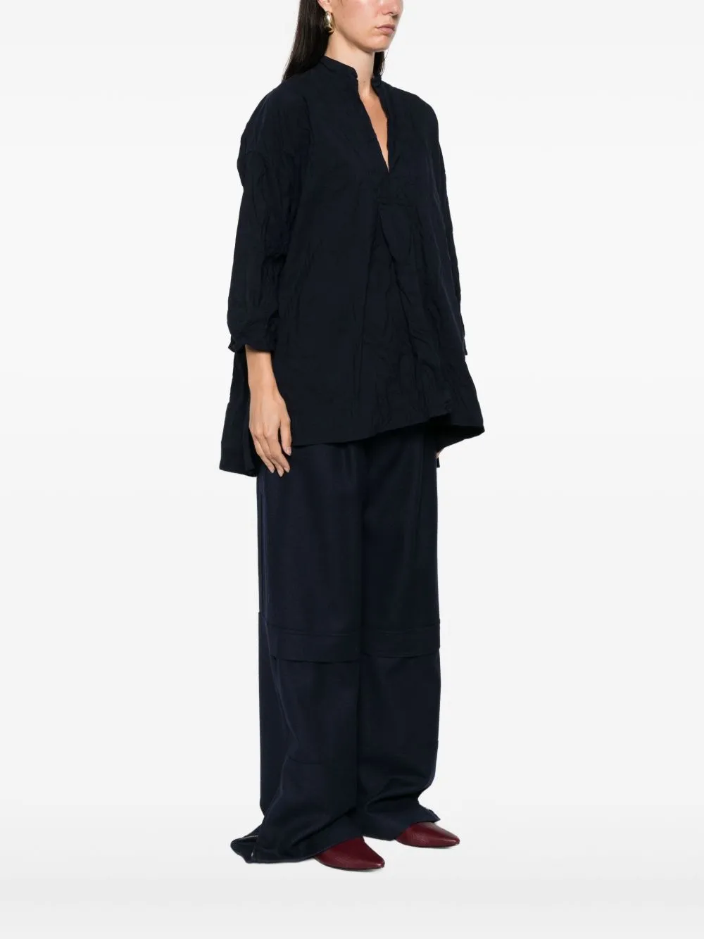 Daniela Gregis Shirts Blue sold by Lord & Taylor product image thumbnail 4