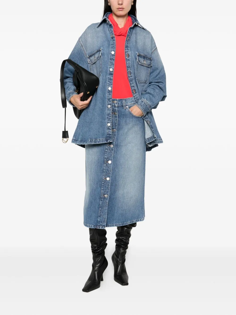 Stella McCartney Skirts Blue sold by Lord & Taylor product image thumbnail 5