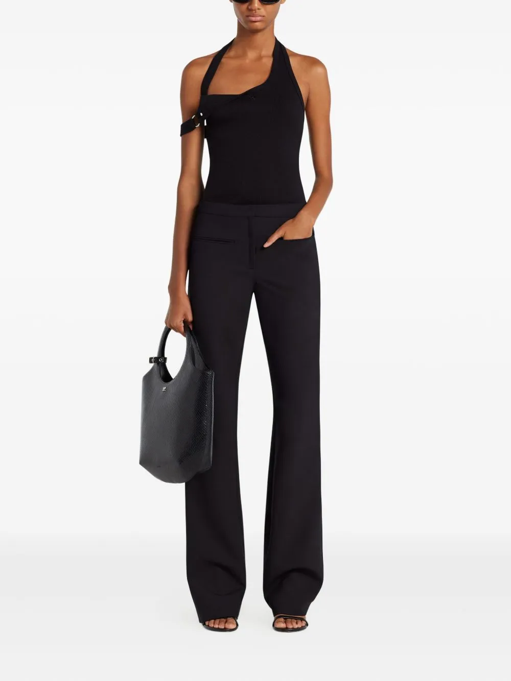 COURREGES PRE Top Black sold by Lord & Taylor product image thumbnail 5