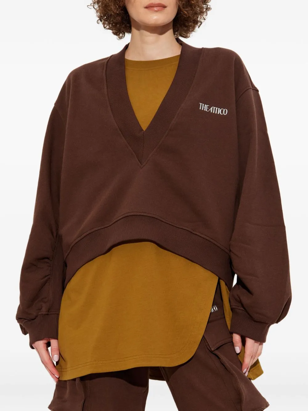 The Attico Sweaters Brown sold by Lord & Taylor product image thumbnail 4