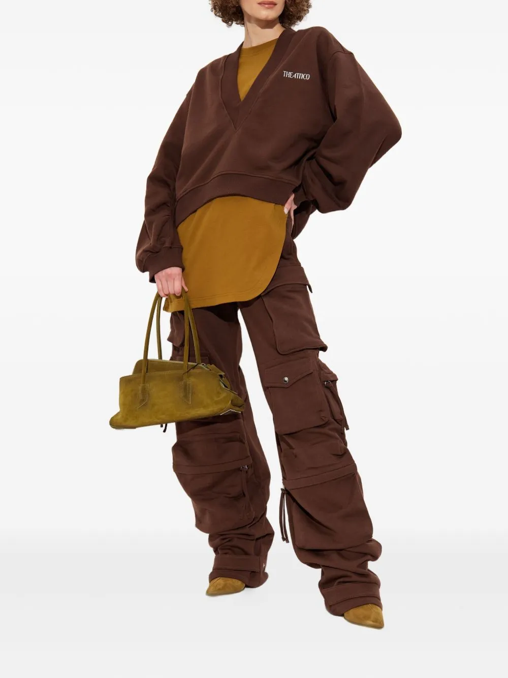 The Attico Sweaters Brown sold by Lord & Taylor product image thumbnail 3