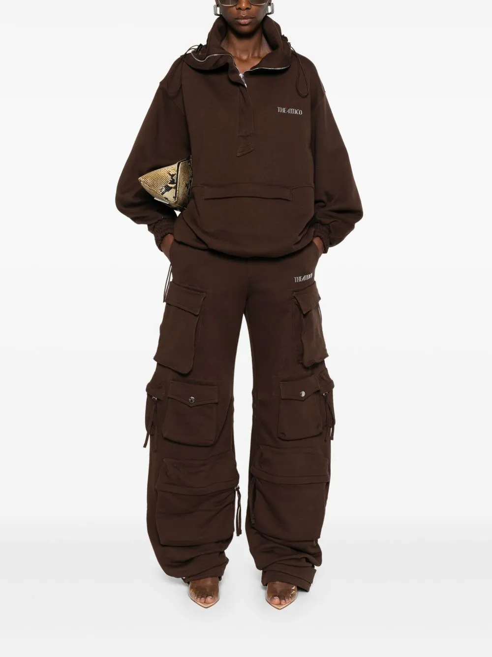 The Attico Trousers Brown sold by Lord & Taylor product image thumbnail 3