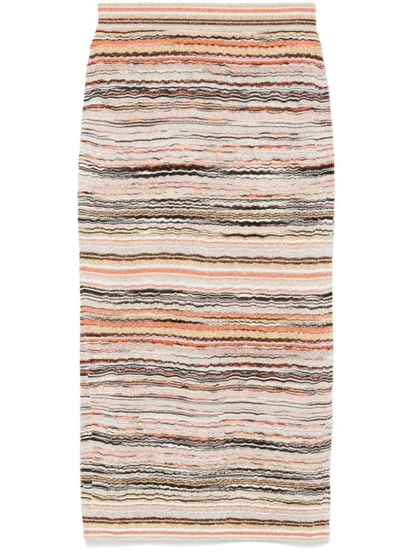 Missoni Midi Lamé Skirt made by Missoni