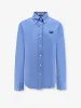 Cotton popeline shirt with logo embroidery sold by Lord & Taylor