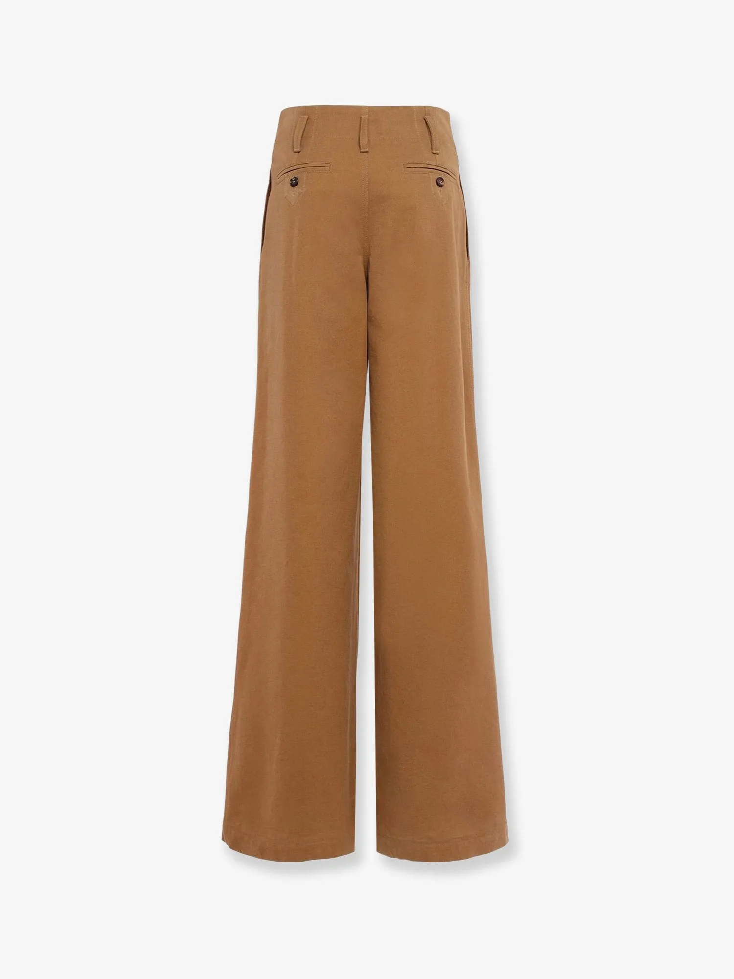 Wide Leg Canvas Trousers sold by Lord & Taylor product image thumbnail 2
