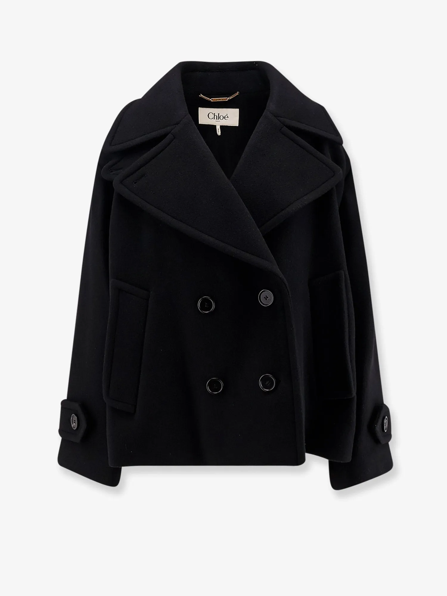Virgin Wool Blend Peacoat sold by Lord & Taylor