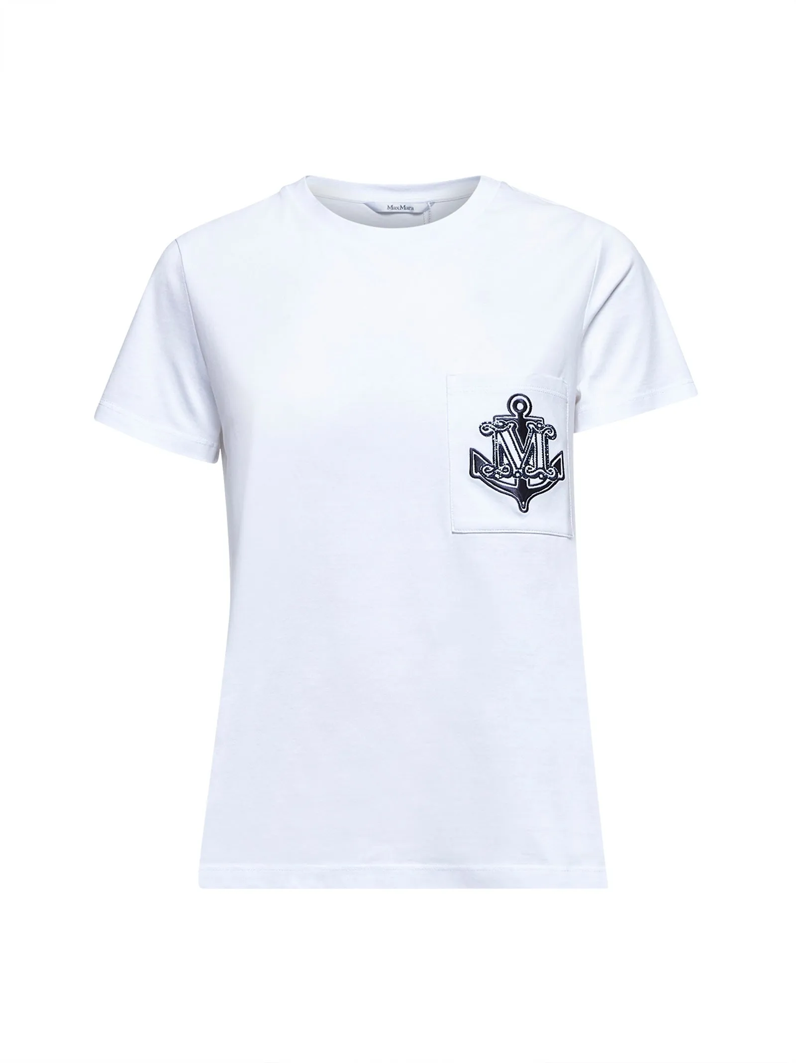 White Jersey Acacia T-Shirt sold by Lord & Taylor