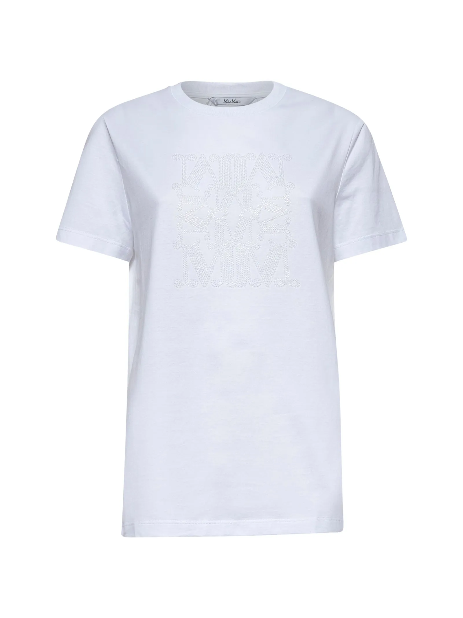 White Cotton MaxMarabesque T-Shirt sold by Lord & Taylor