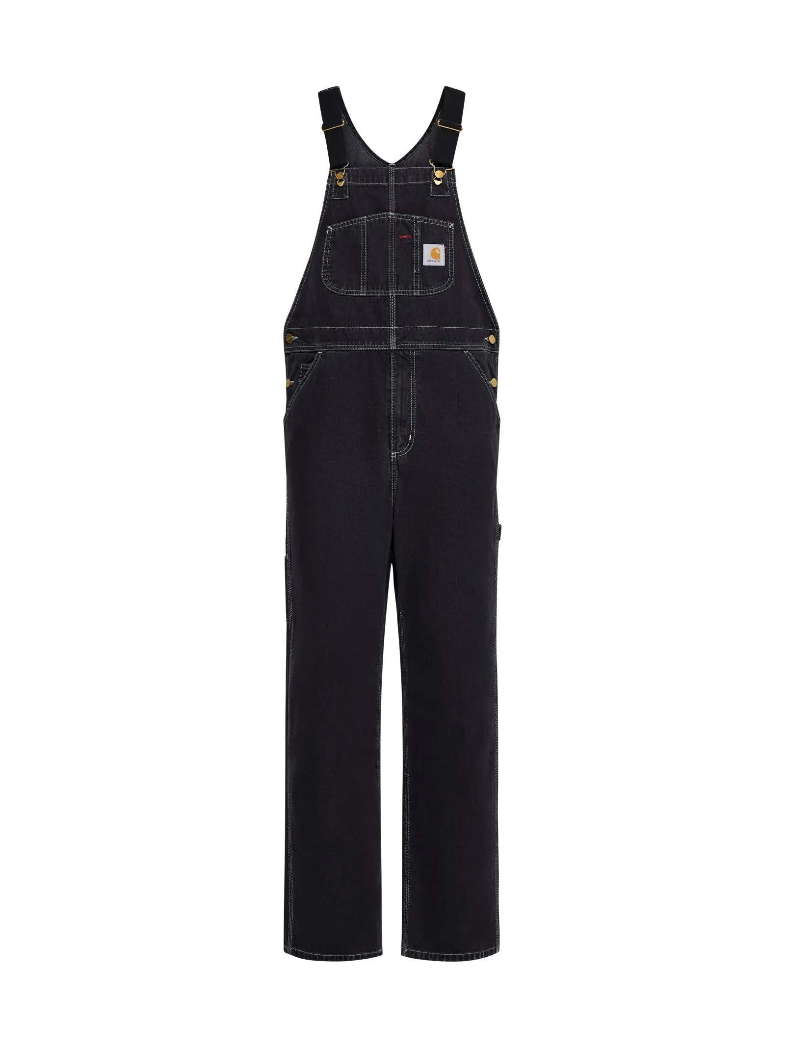 Carhartt WIP Black Denim Bib Overall sold by Lord & Taylor