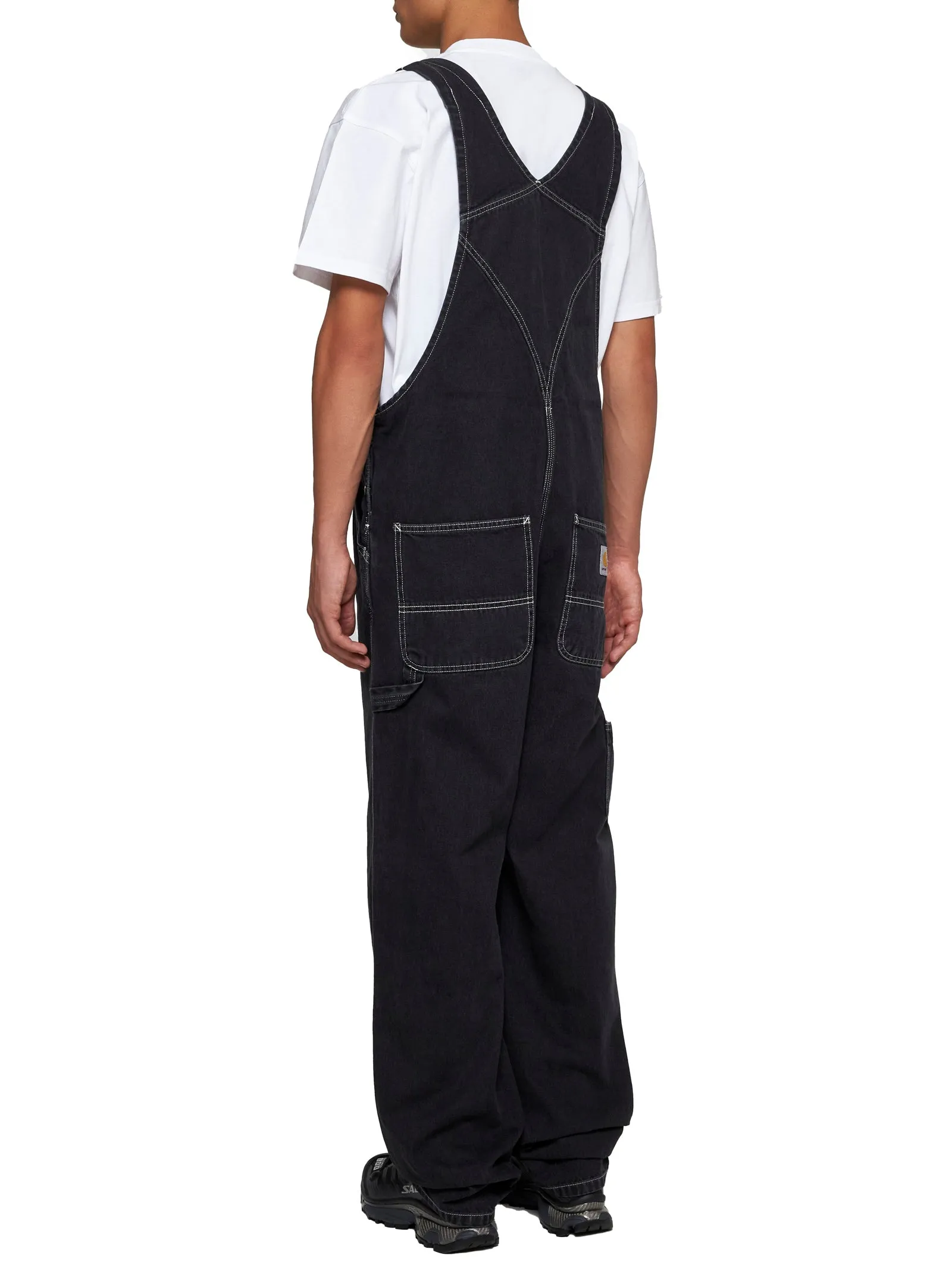 Carhartt WIP Black Denim Bib Overall sold by Lord & Taylor product image thumbnail 3