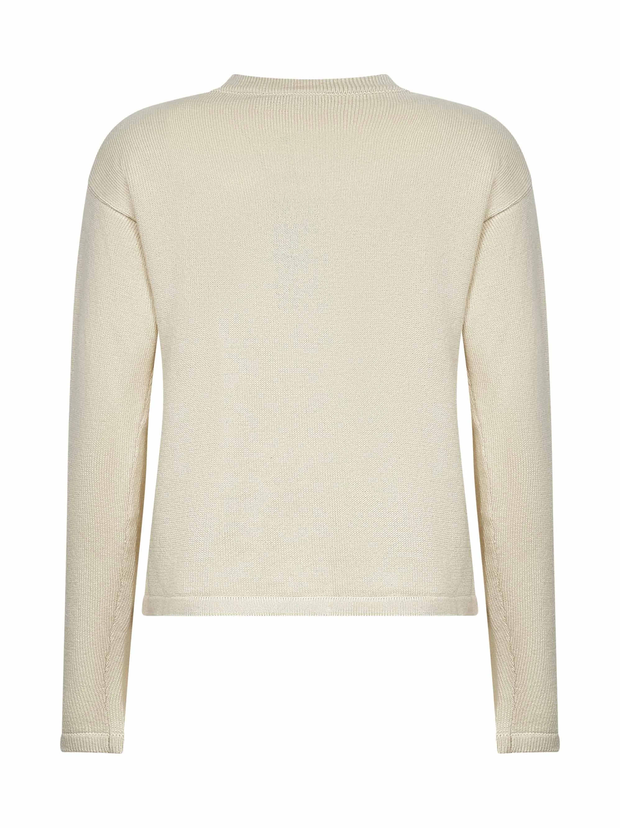 Blue Cotton Knit Cardigan sold by Lord & Taylor product image thumbnail 2