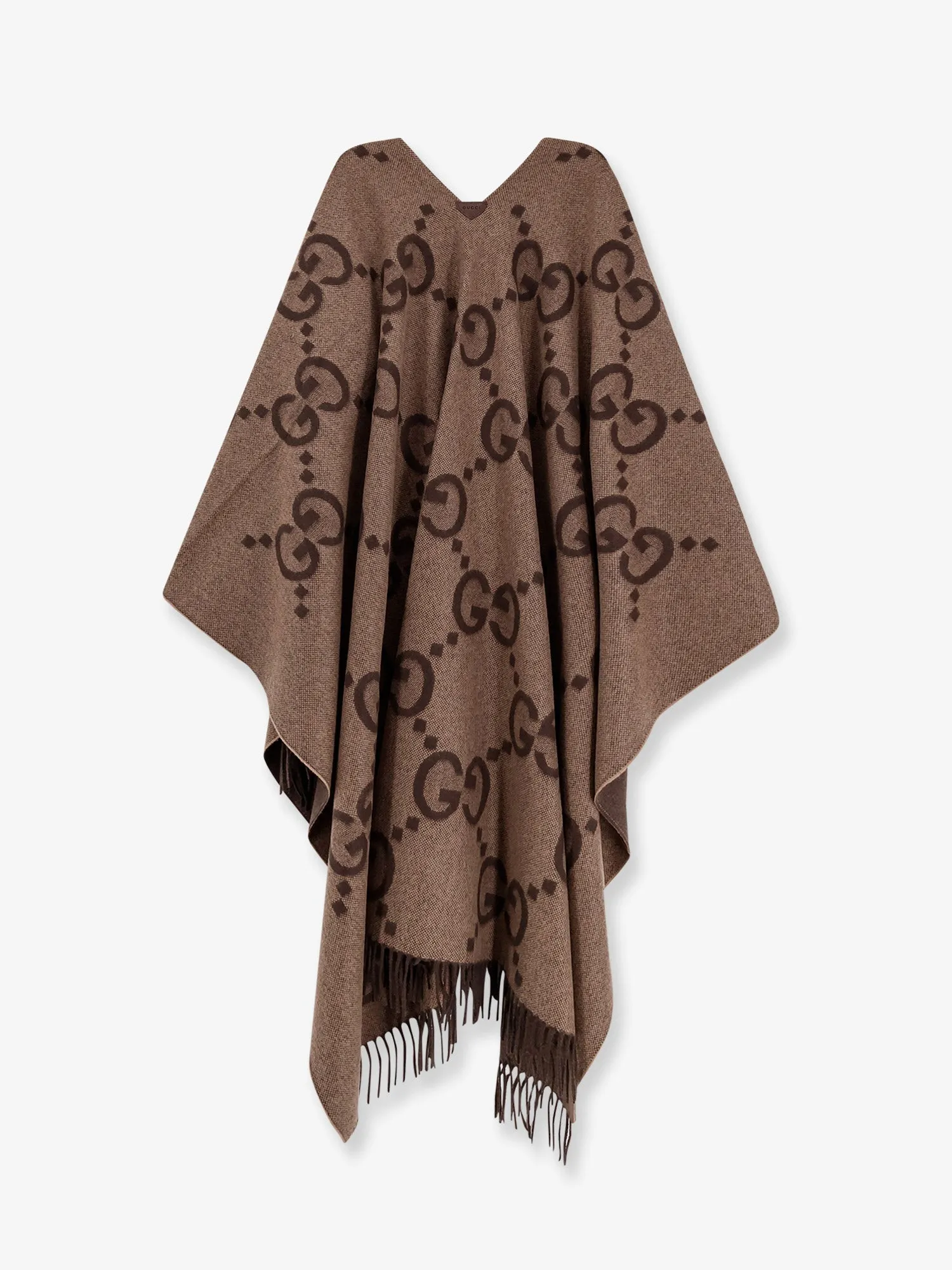 Reversible Jumbo GG Cashmere Cape sold by Lord & Taylor product image thumbnail 2