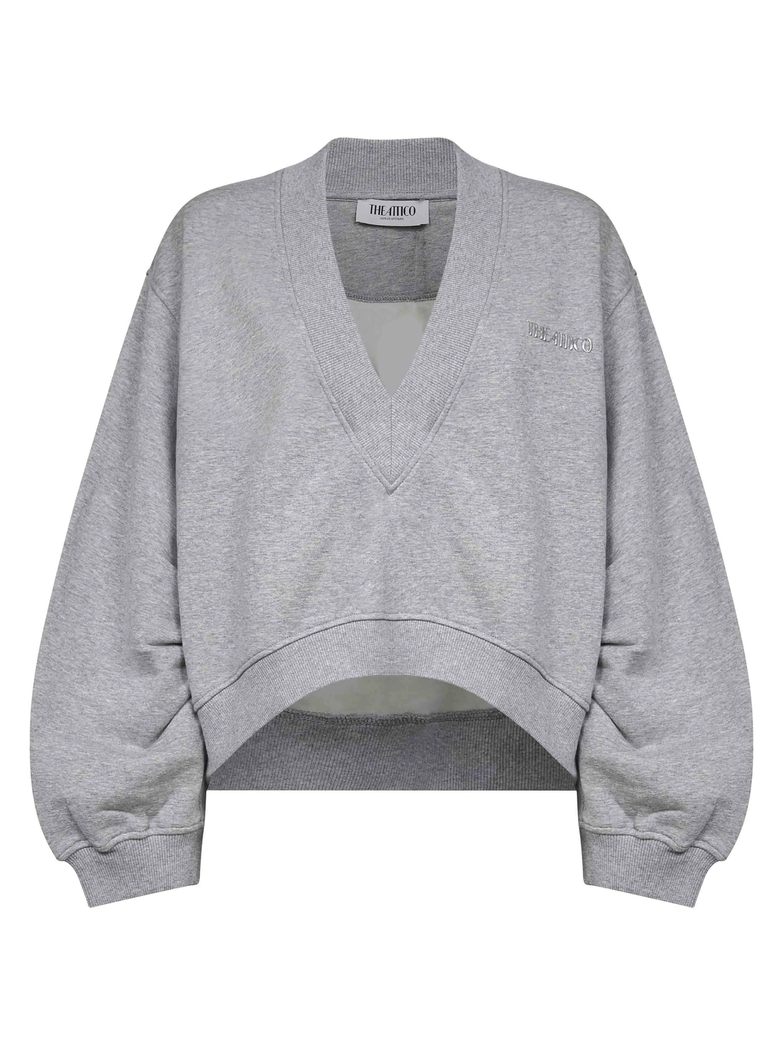 Grey American Fleece Sweatshirt sold by Lord & Taylor