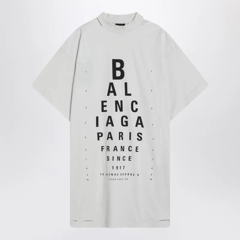 Balenciaga Optical white oversized T-shirt sold by Lord & Taylor