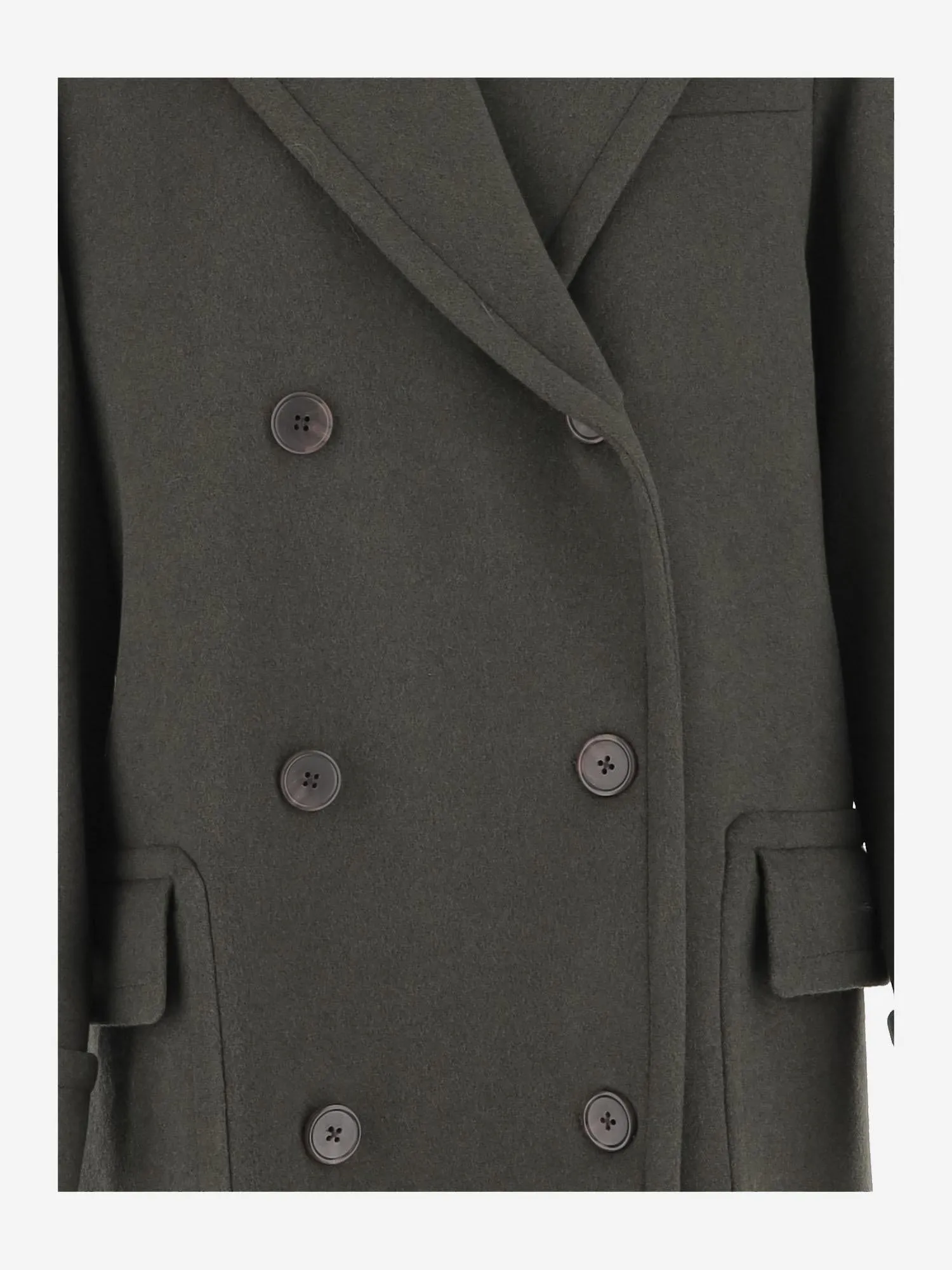 Wool Double-Breasted Coat sold by Lord & Taylor product image thumbnail 3