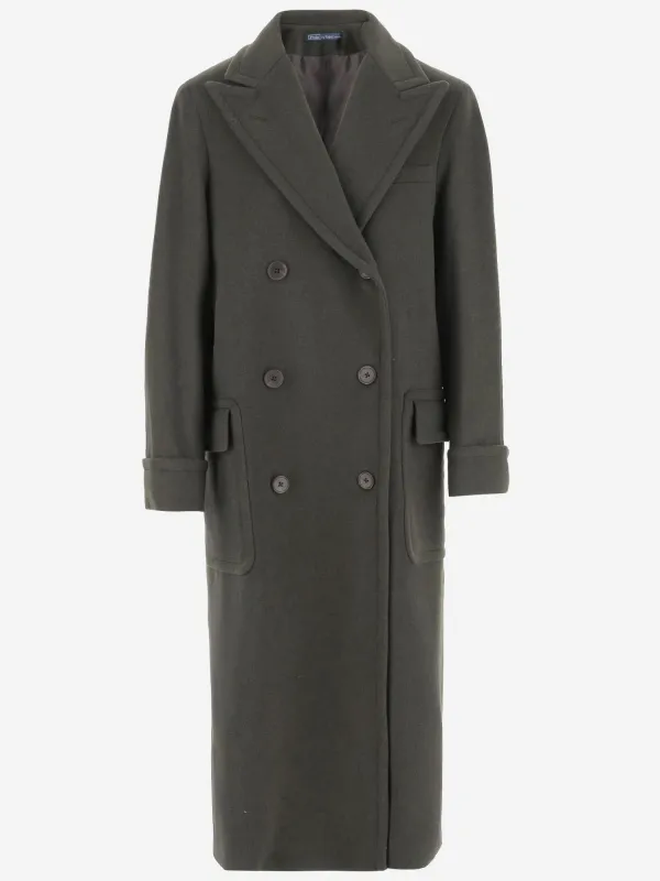 Wool Double-Breasted Coat sold by Lord & Taylor