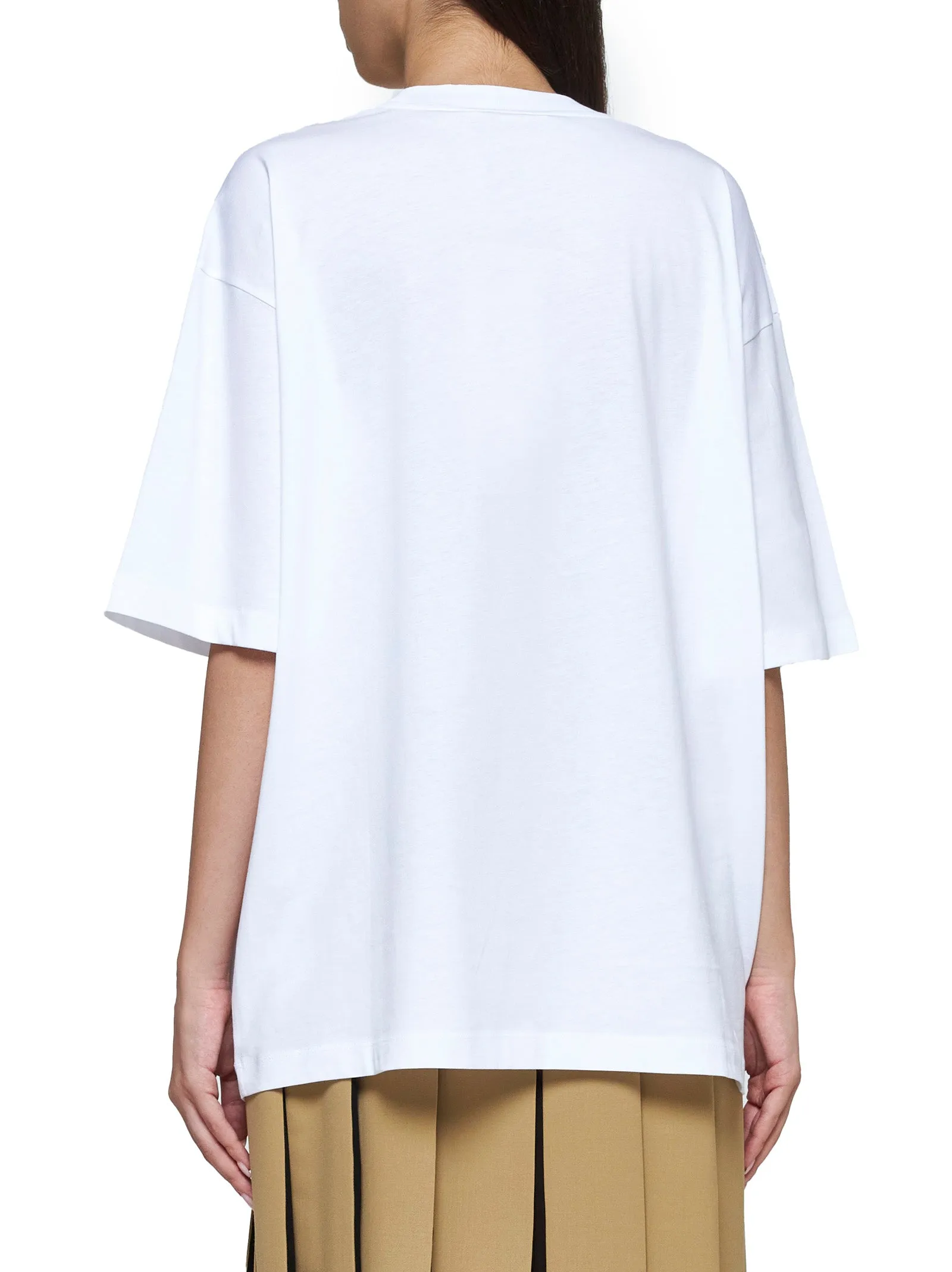 Oversized Logo Cotton T-Shirt sold by Lord & Taylor product image thumbnail 3