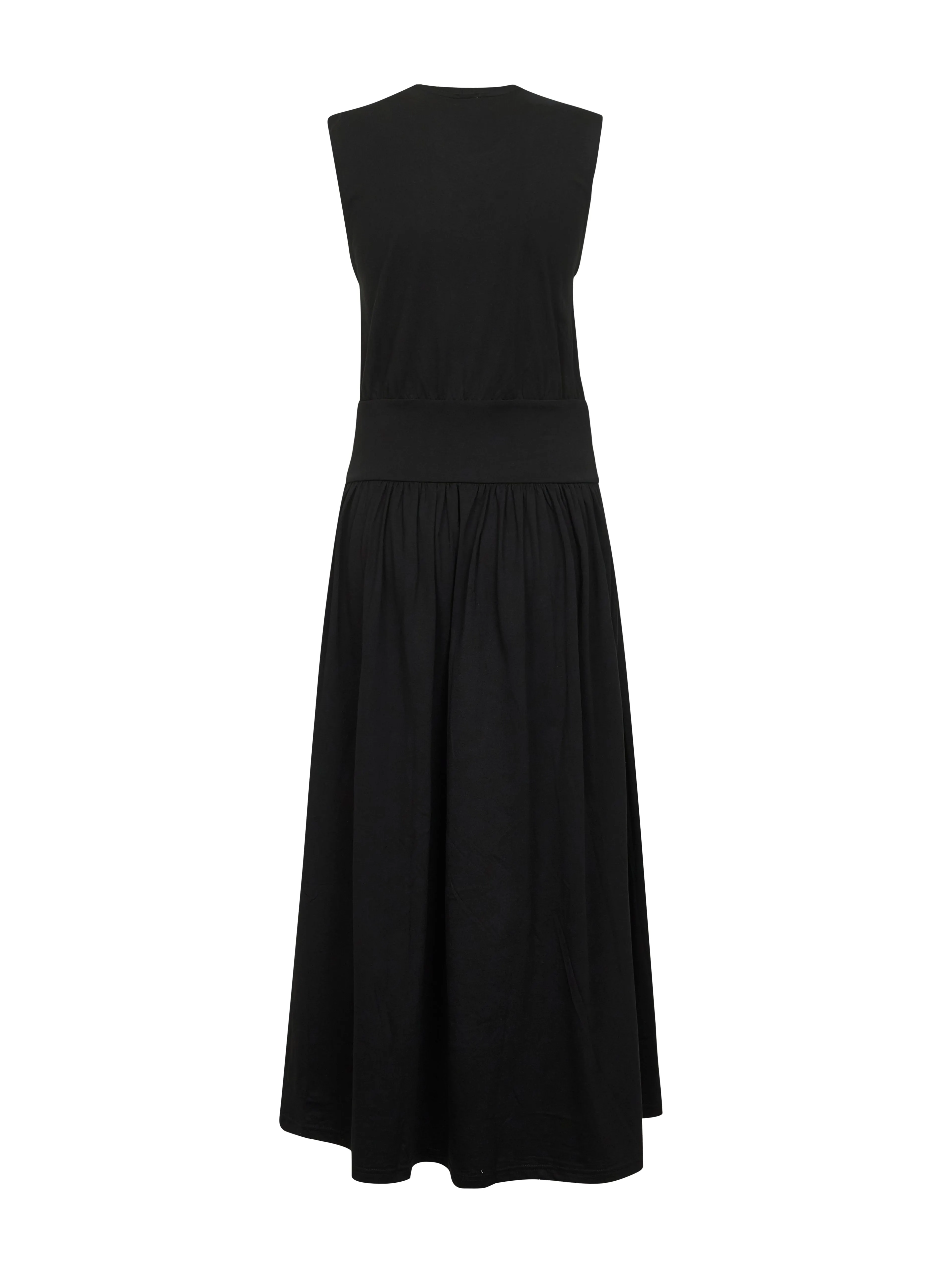 Black Organic Jersey Sleeveless Tee Dress sold by Lord & Taylor product image thumbnail 2