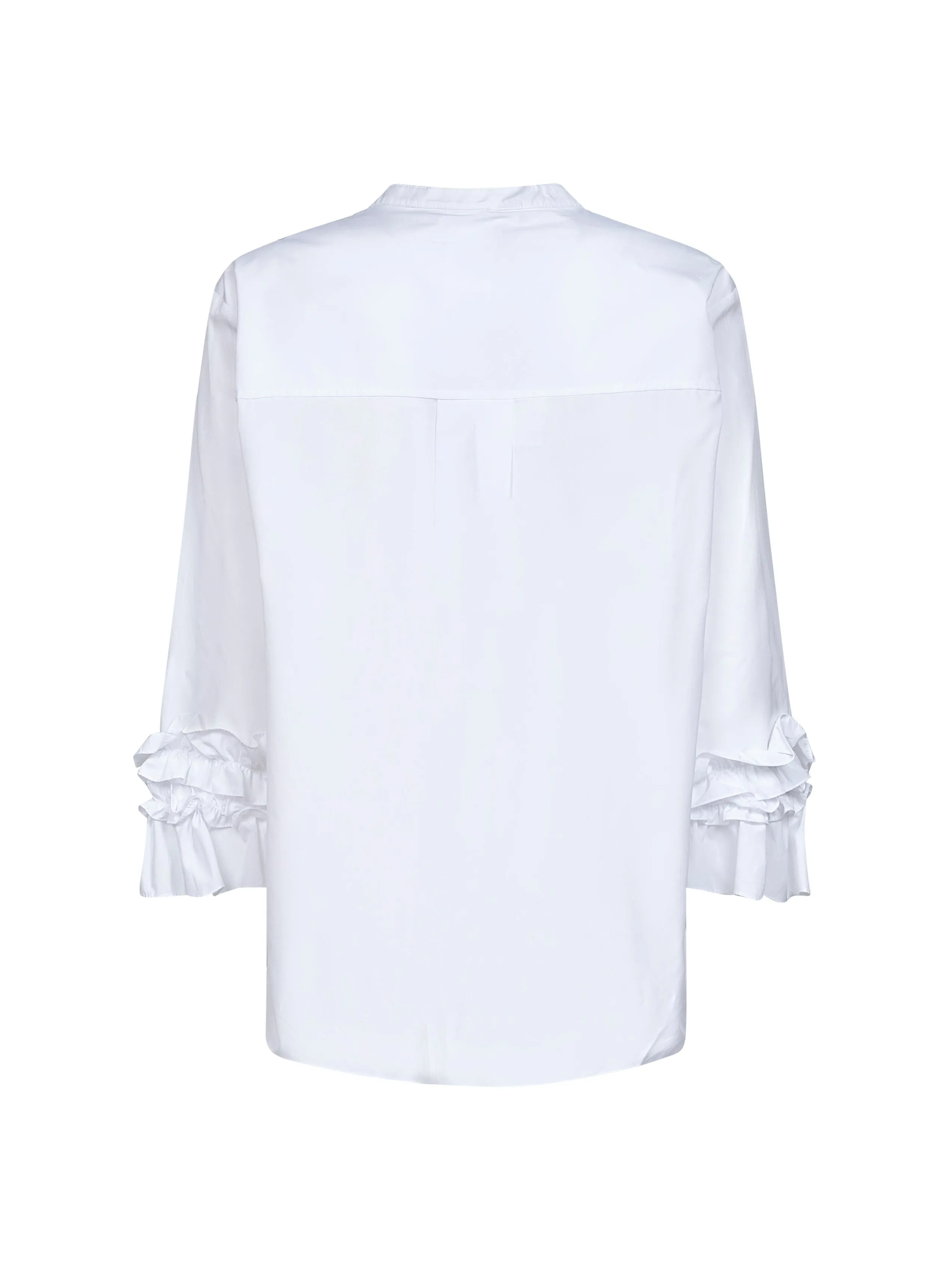 White Washed Poplin Favola Flared Shirt sold by Lord & Taylor product image thumbnail 2