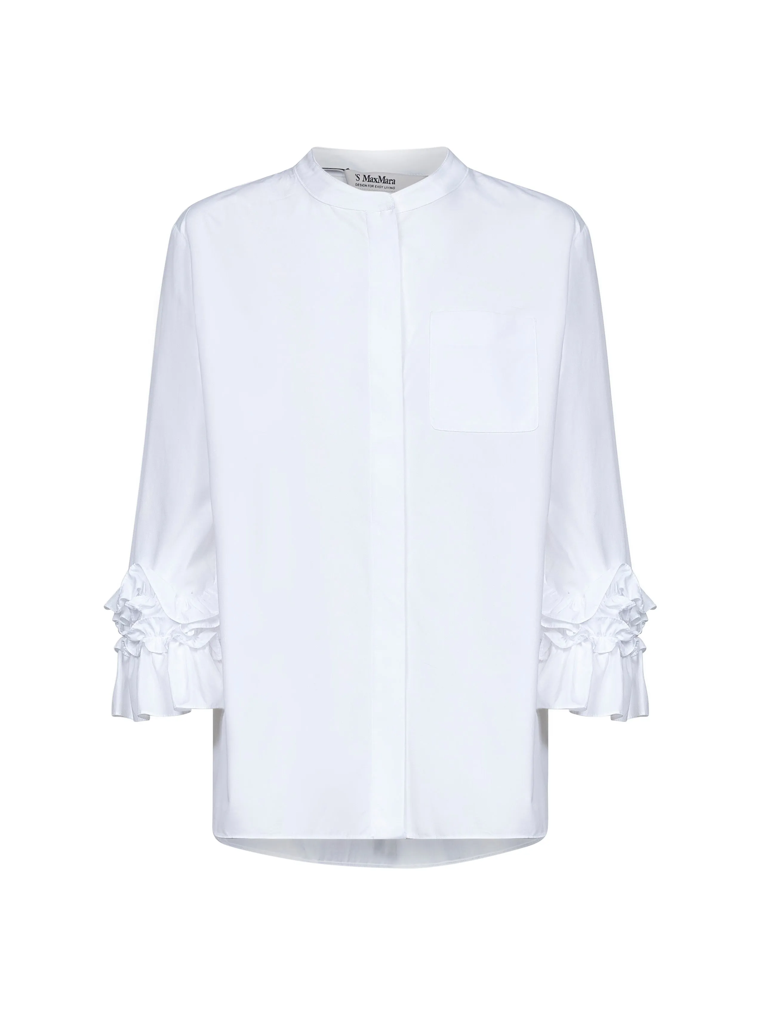 White Washed Poplin Favola Flared Shirt sold by Lord & Taylor