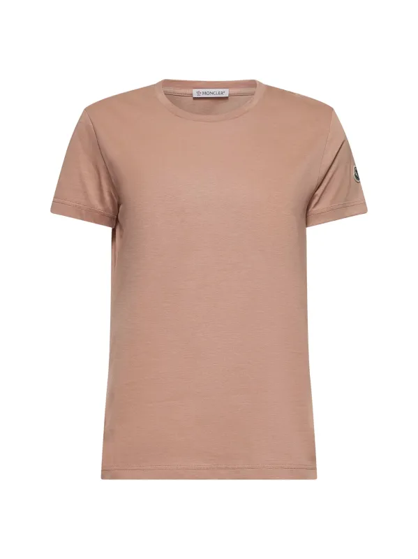 Pink Jersey Logo Patch T-Shirt sold by Lord & Taylor